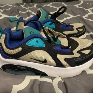 Nike Kids' Black and Blue Sneakers